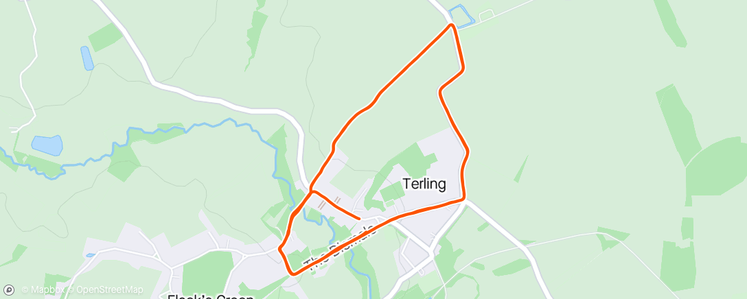 Map of the activity, 🔃 Tour of Terling Day 3