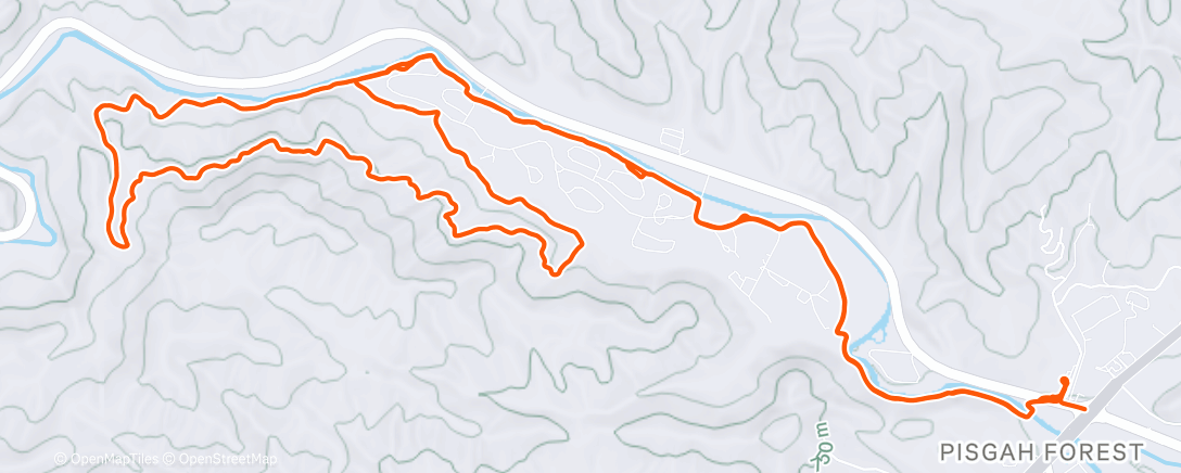 Карта физической активности (North Slope)