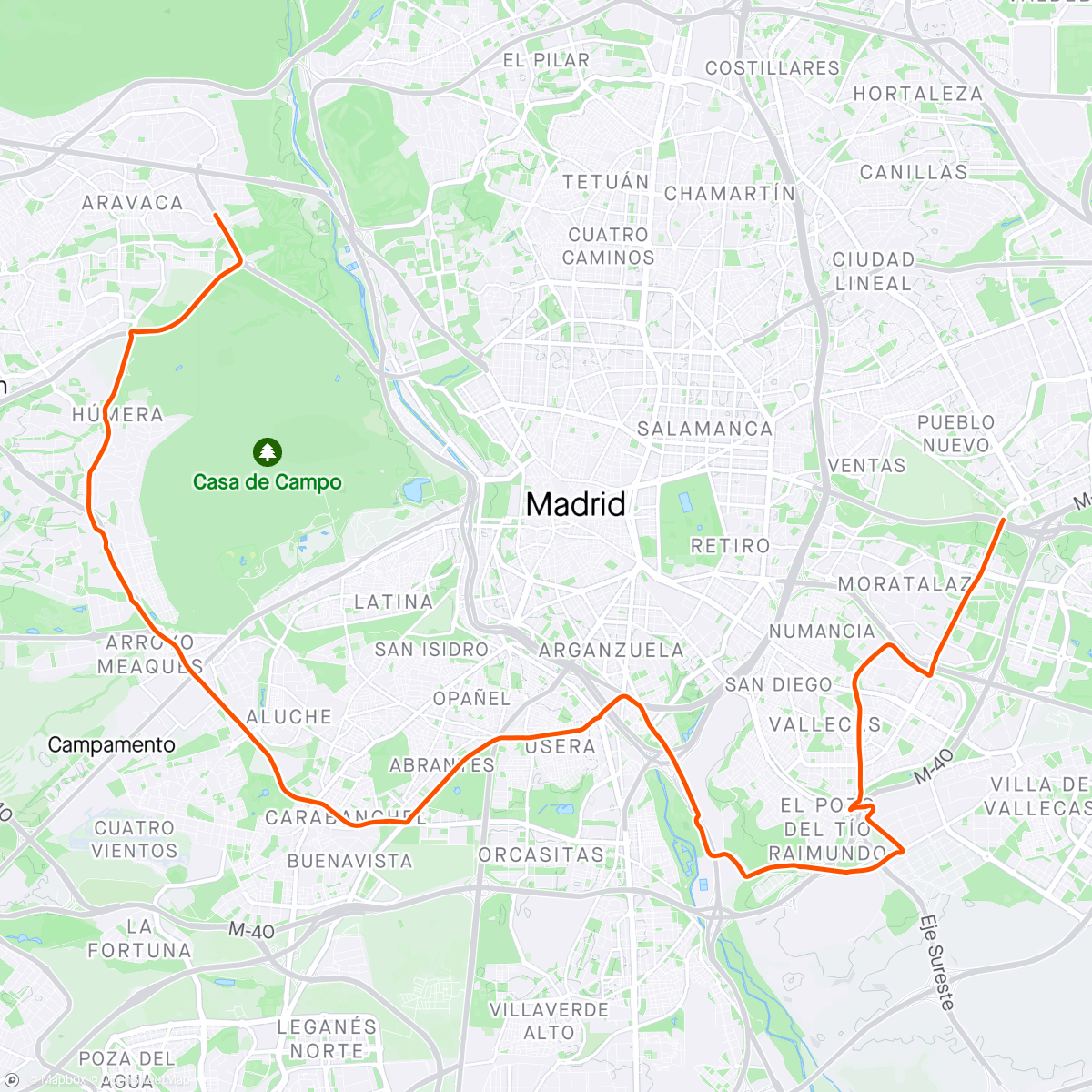 Map of the activity, ROUVY - La Vuelta 2023 | Stage 21 - Madrid