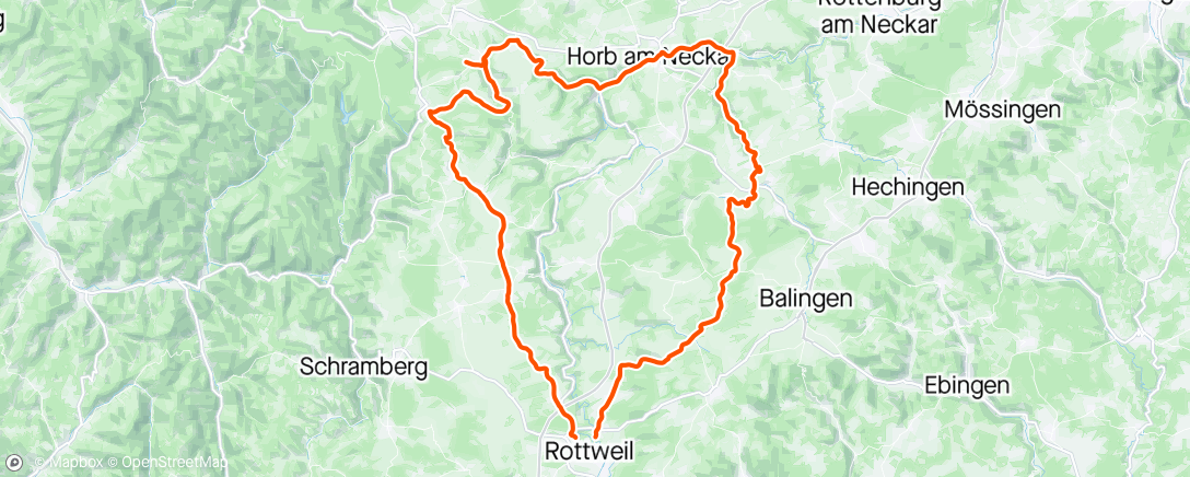 Mapa da atividade, Morgenausfahrt