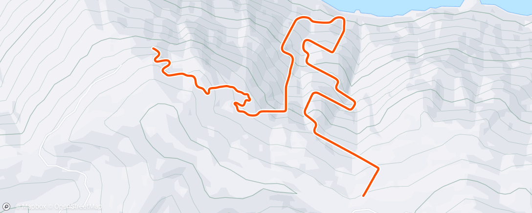 Map of the activity, MyWhoosh - Hollywood Hills