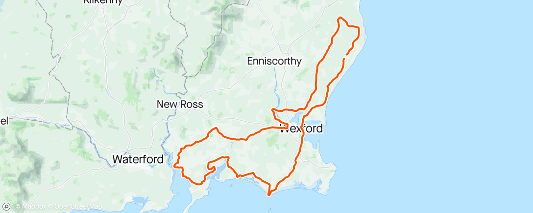 Mapa de la actividad, YOLA 200km Audax