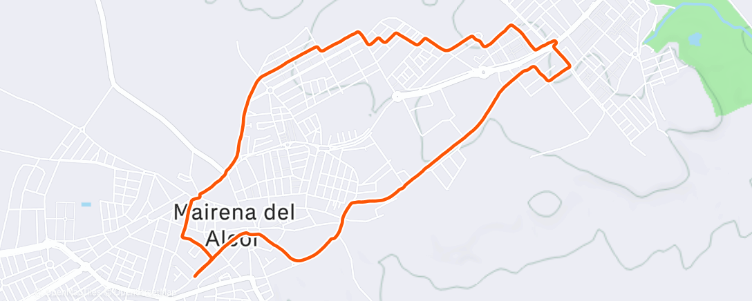 Карта физической активности (Caminata a la hora del almuerzo)