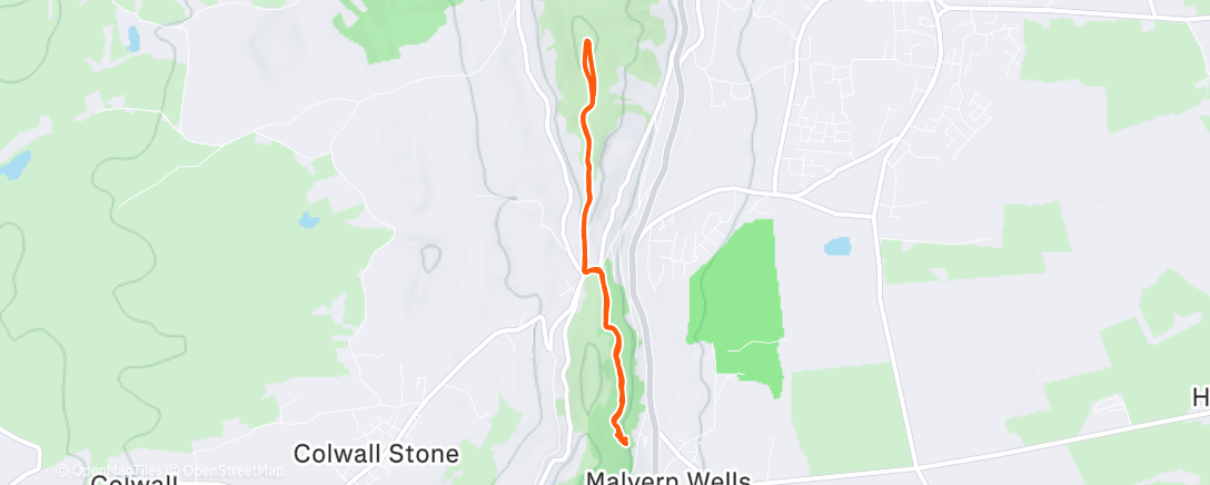 Map of the activity, Worcest... worcestercestershire....