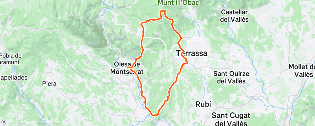 Map of the activity, Passiega - 11 i Els Caus