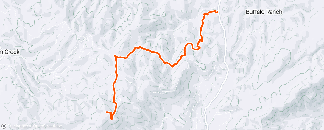 Mappa dell'attività Smith to Spruce Mt