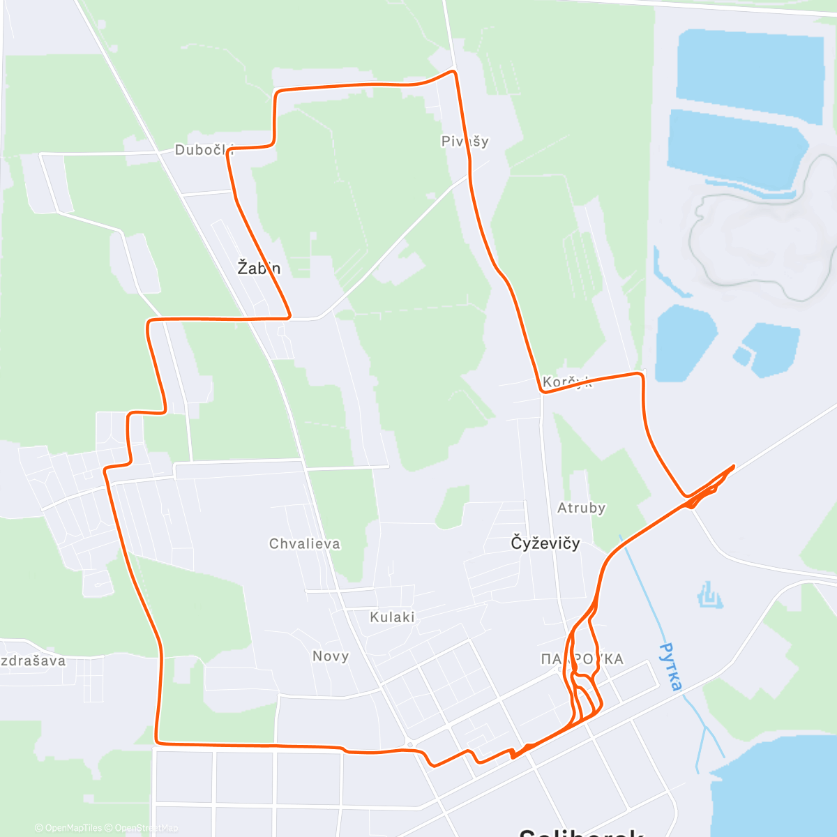 Карта физической активности (20k)