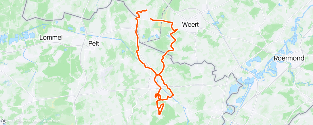Map of the activity, Zw2 klein Zwitserland