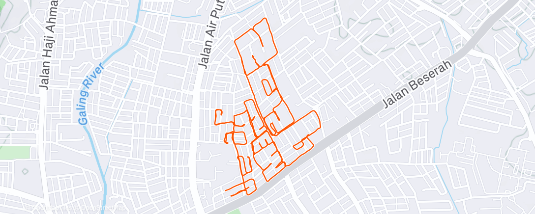 Карта физической активности (Morning Run: New Year Countdown 🎉🎉)