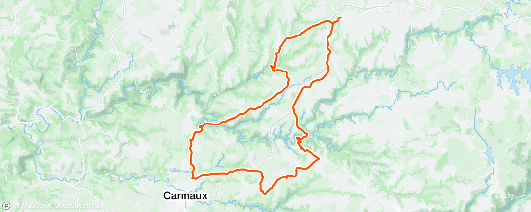 Carte de l'activité