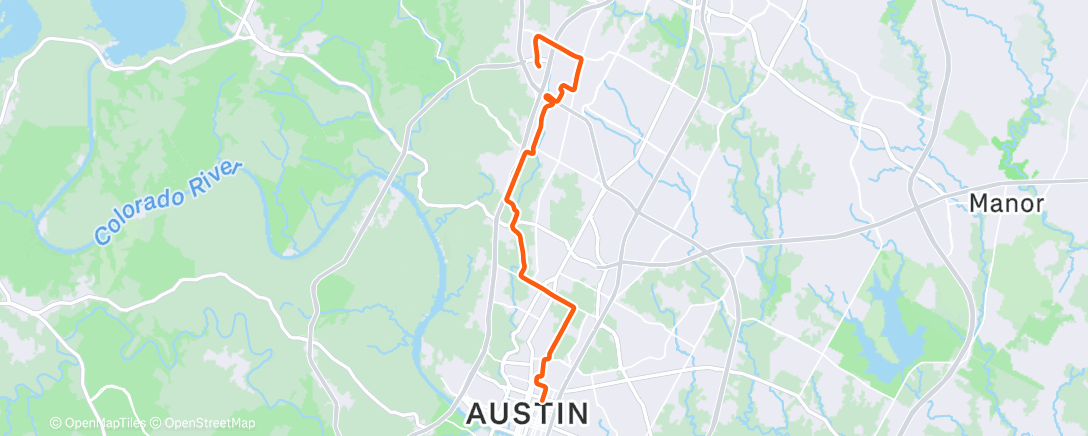Map of the activity, International 1/2 Marathon