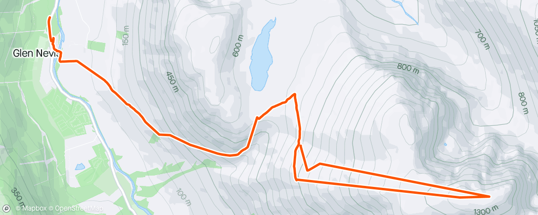 Carte de l'activité Afternoon Run