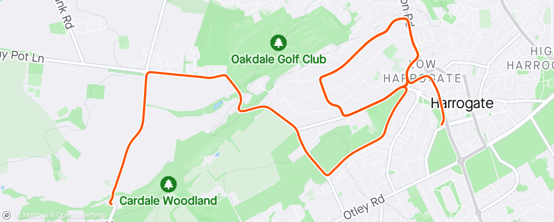 Map of the activity, Zwift - Race: Stage 1: Bag That Badge - Queen's Highway After Party (B) on Queens Highway After Party in Yorkshire