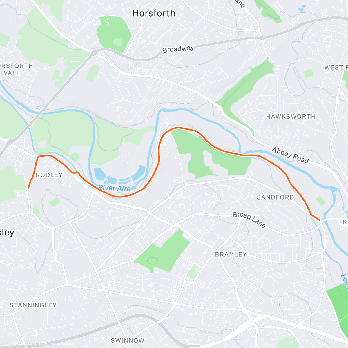 Map of the activity, Cike