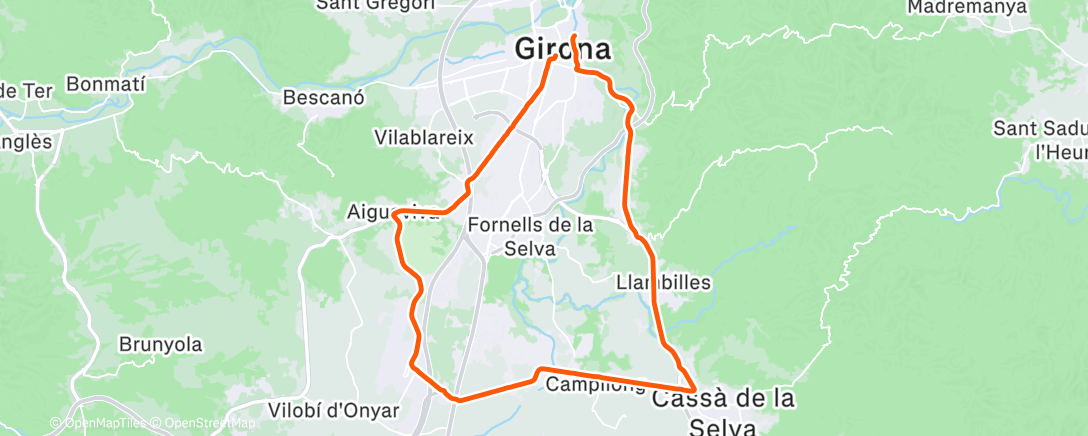 Mappa dell'attività Middagrit