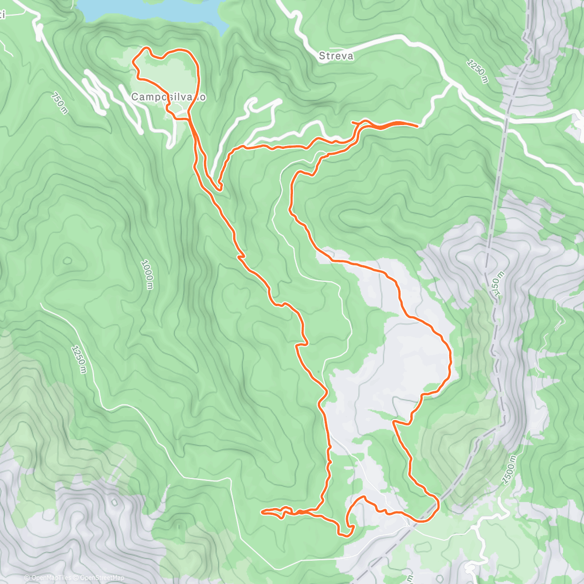Map of the activity, Lepre bianca 26☃️