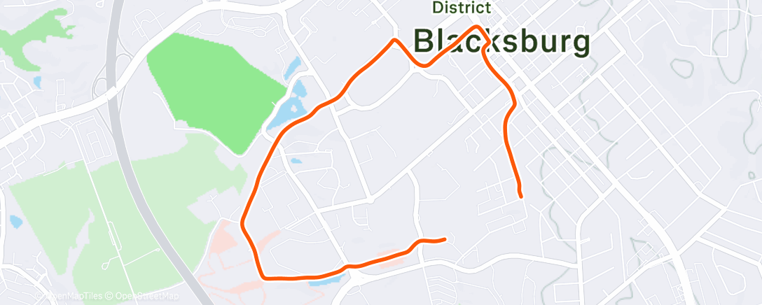 Map of the activity, Lunch Break