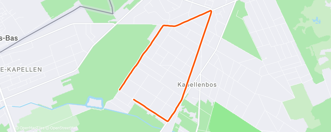 Mappa dell'attività Lunch Run