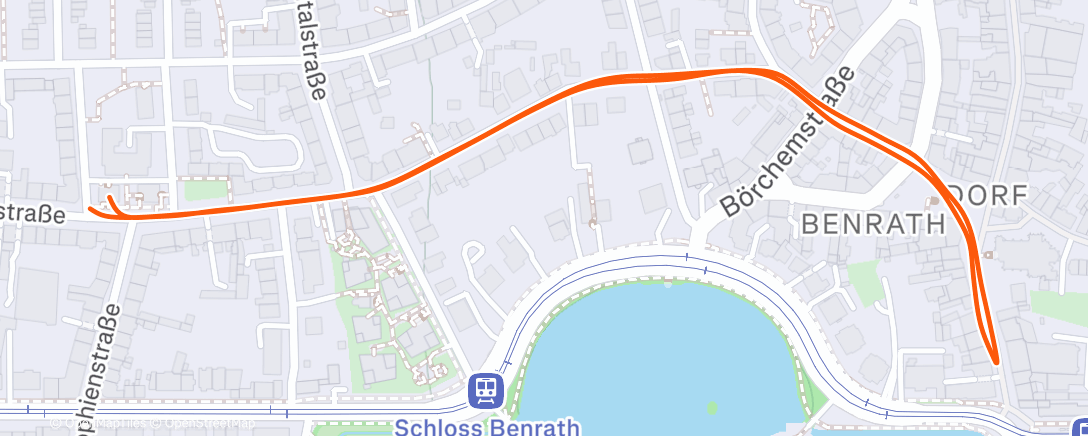 Map of the activity, Nachtradfahrt