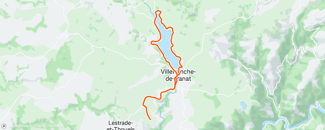 Carte de l'activité