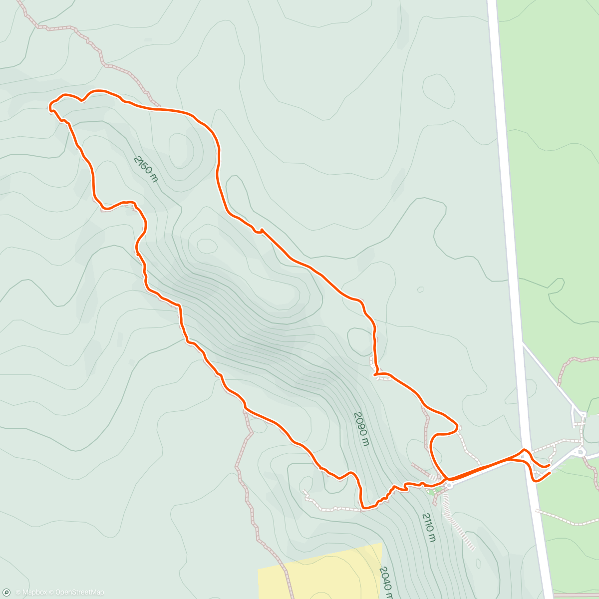 Map of the activity, Petite randonnée au Teide 🌋