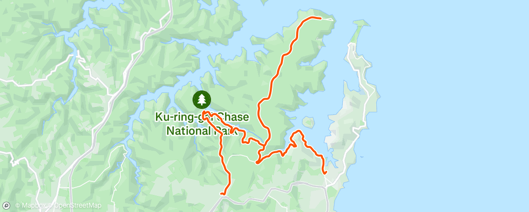Map of the activity, Morning Ride