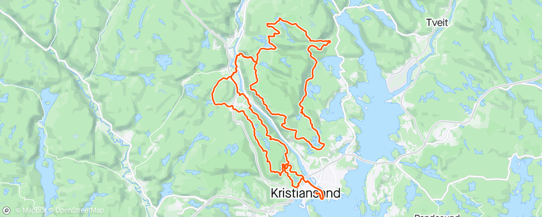 Map of the activity, Karakterbyggende berg- og dalbane på KRS-Ultra ☀️
