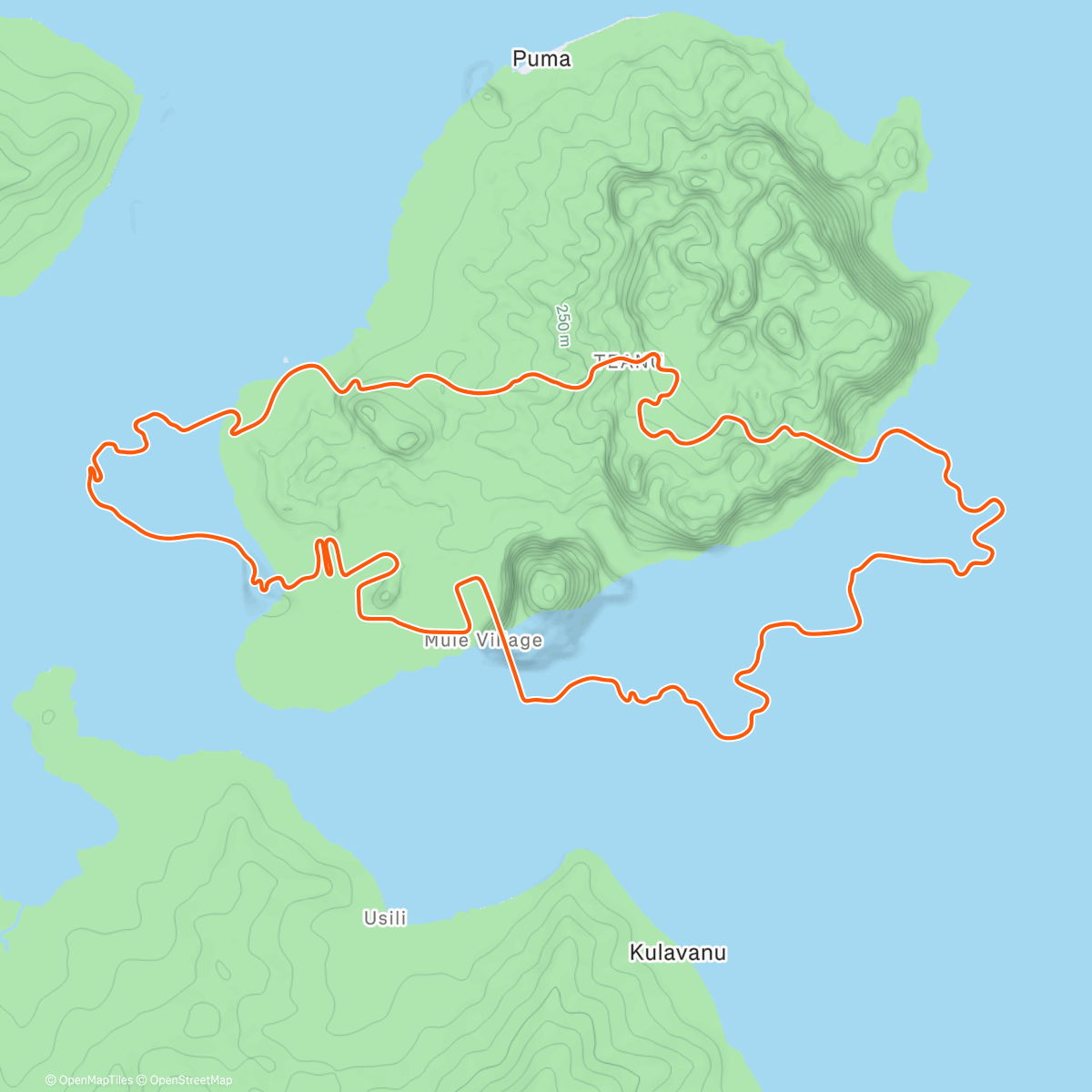 Map of the activity, Zwift - Escalation on Watopia's Waistband in Watopia