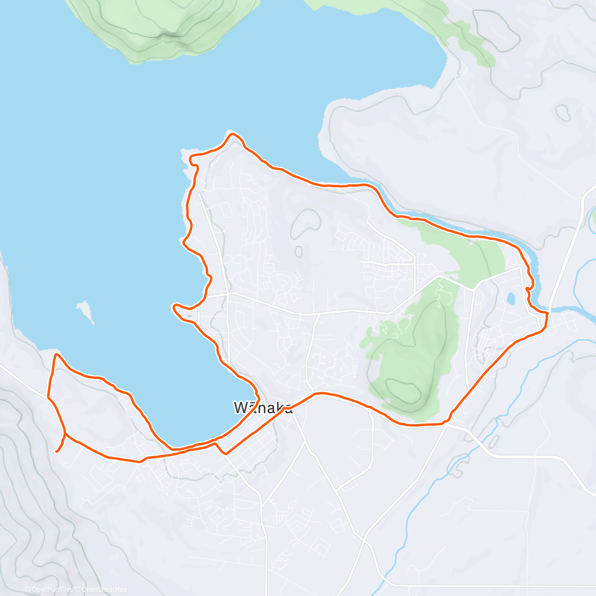 Карта физической активности (Clutha Loop 2: Straight Training)