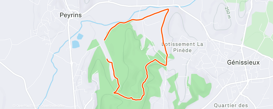 Map of the activity, Progression constante du teckel