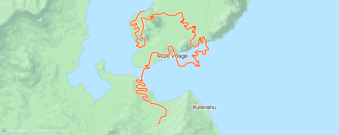 Map of the activity, Zwift - tuneup2 in Watopia