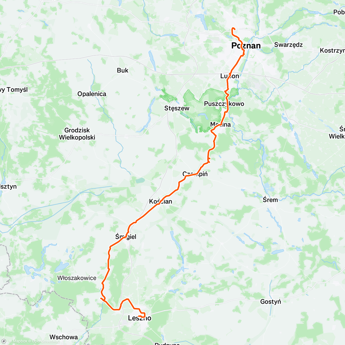 Map of the activity, Mój ulubiony ultras na emeryturze po raz kolejny okrążył słońce <3