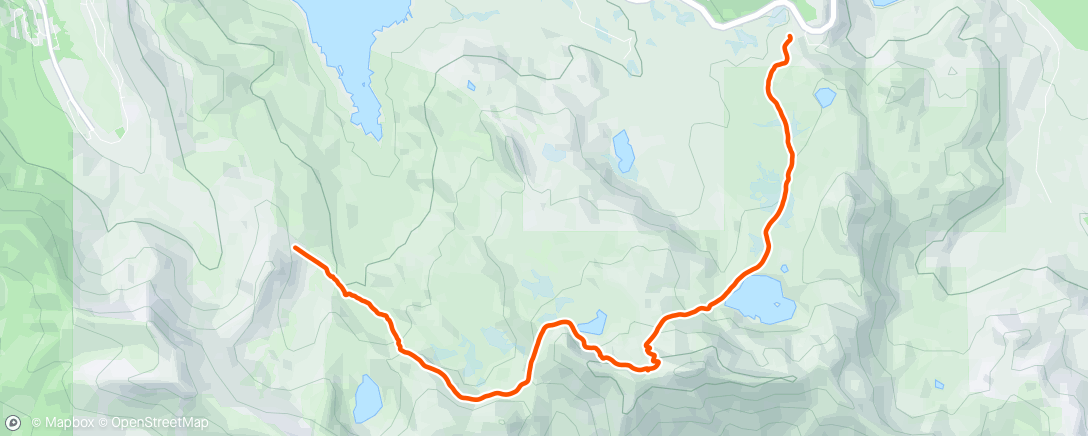 Map of the activity, Carson to Kirkwood with Henry