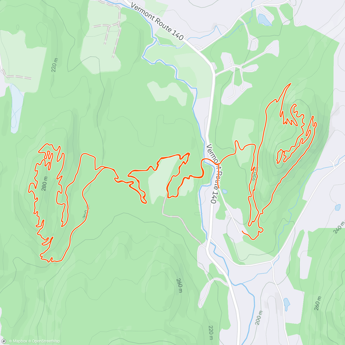 Map of the activity, The paparazzi takes a tumble
