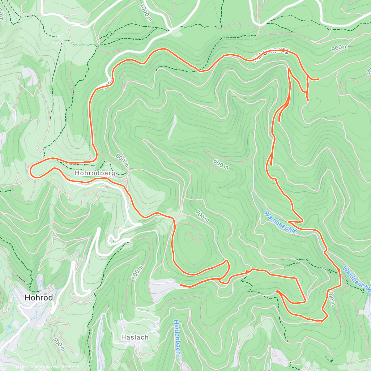 Карта физической активности (Gravel)