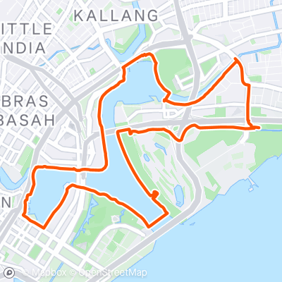 15km // Marina Bay - Barrage - ECP - Stadium Loop | 15.6 km Running ...