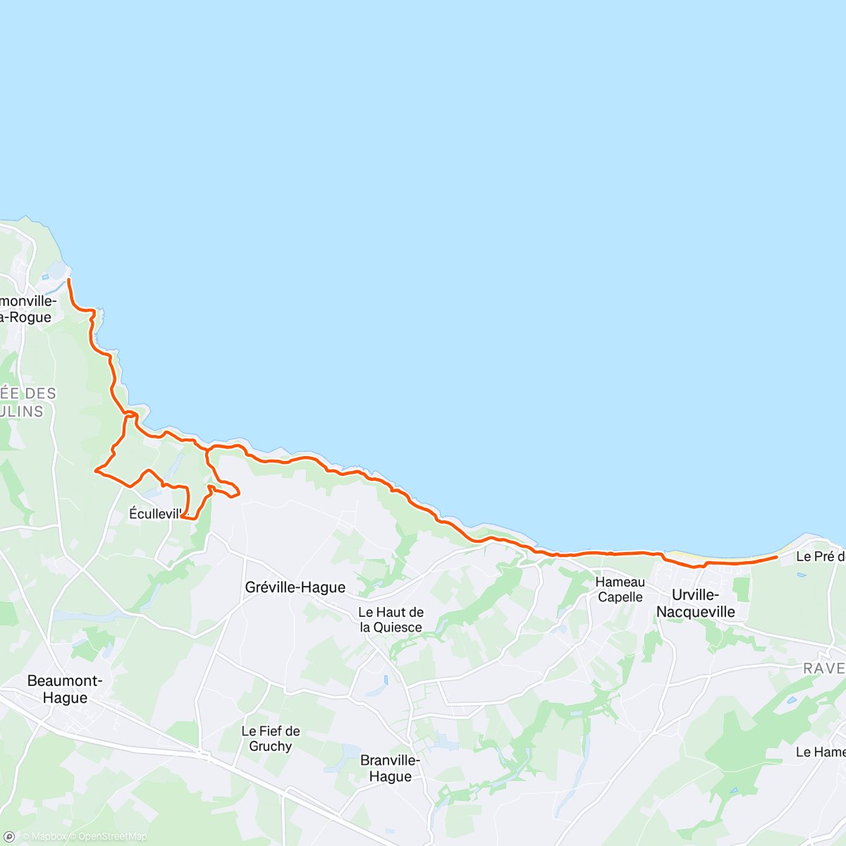 Mappa dell'attività La dernière dans la r’hague 🌊