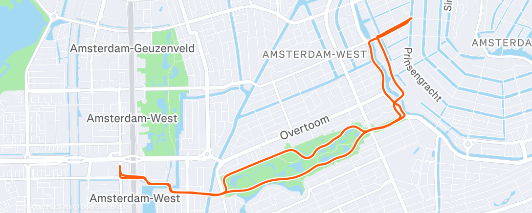 Map of the activity, Food tour  🥐 🍟