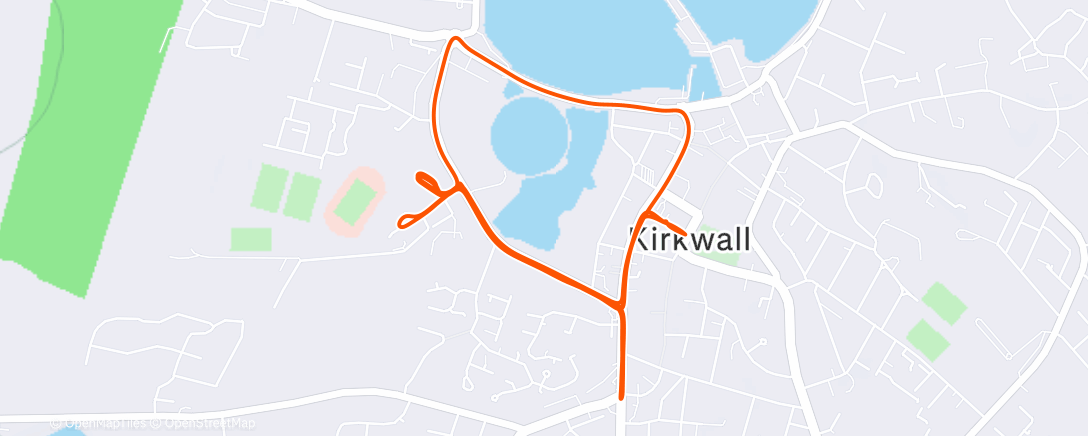 Map of the activity, Supposed to be cycling with my mate Trev but he didn’t turn up 🤷.
Cut it short and ran also