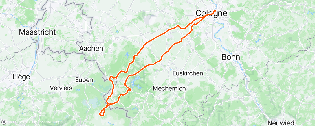 Map of the activity, Solo Ride Belgien - Orbit360/RideFAR