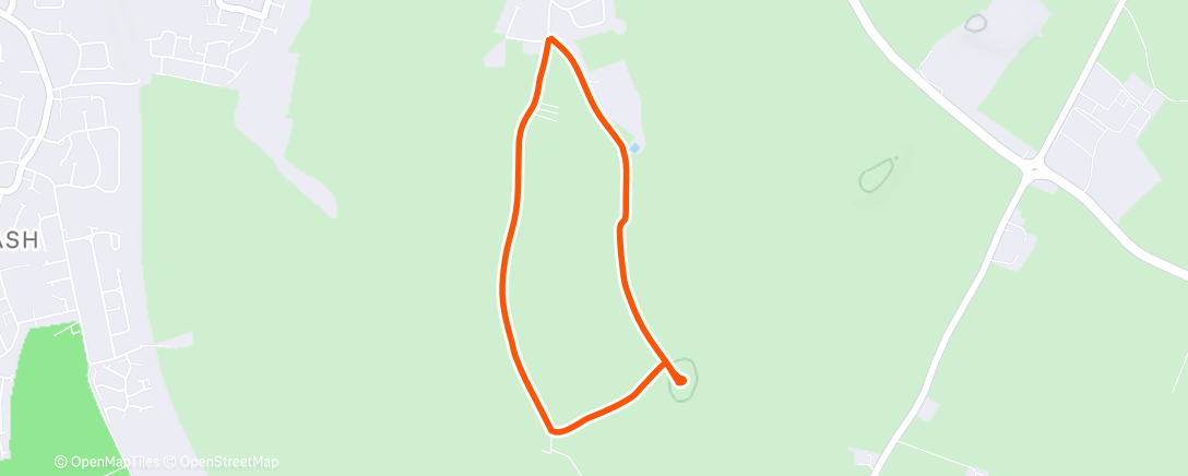 Map of the activity, Crown Hill