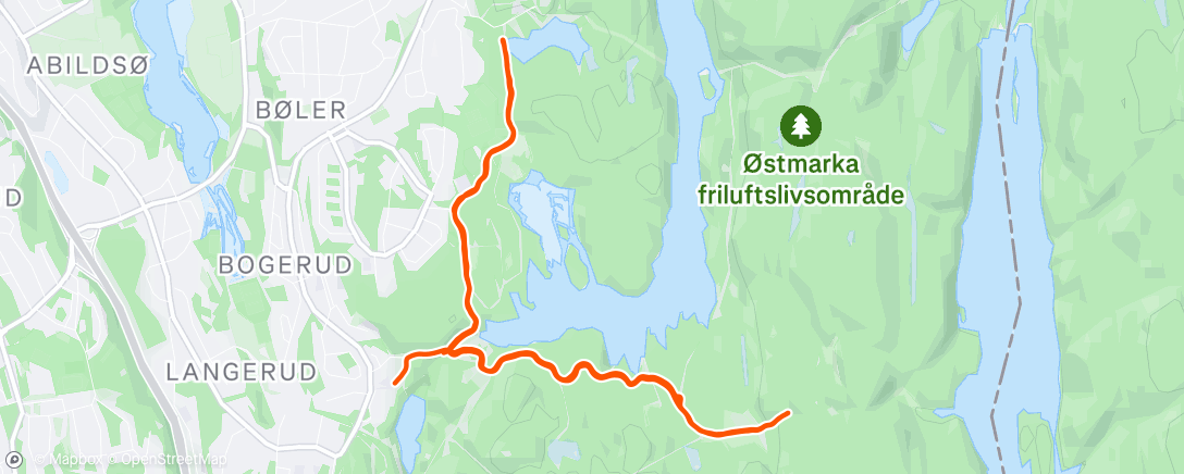 Map of the activity, Vogn-gågg 🧑‍🎄