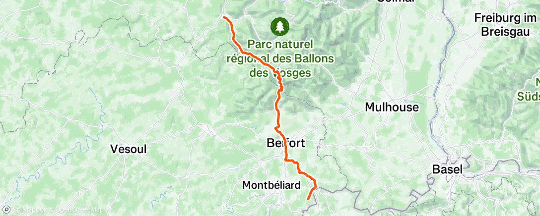 Map of the activity, Chaud devant