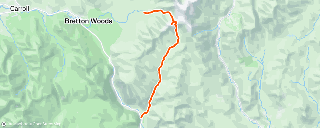 Map of the activity, Morning Run