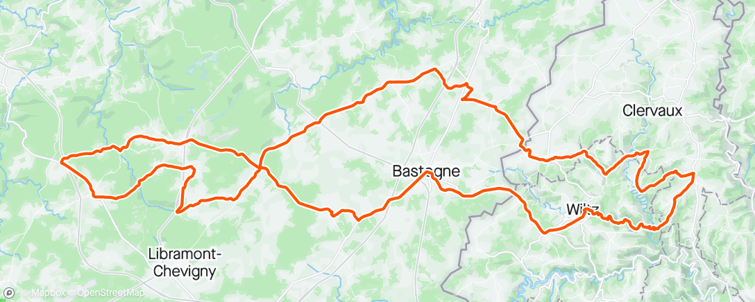 Mapa de la actividad (Luxembourg -Luxembourg)