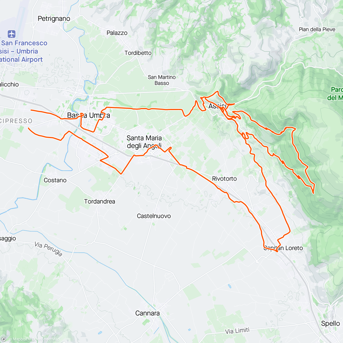 Map of the activity, Maledetta primavera