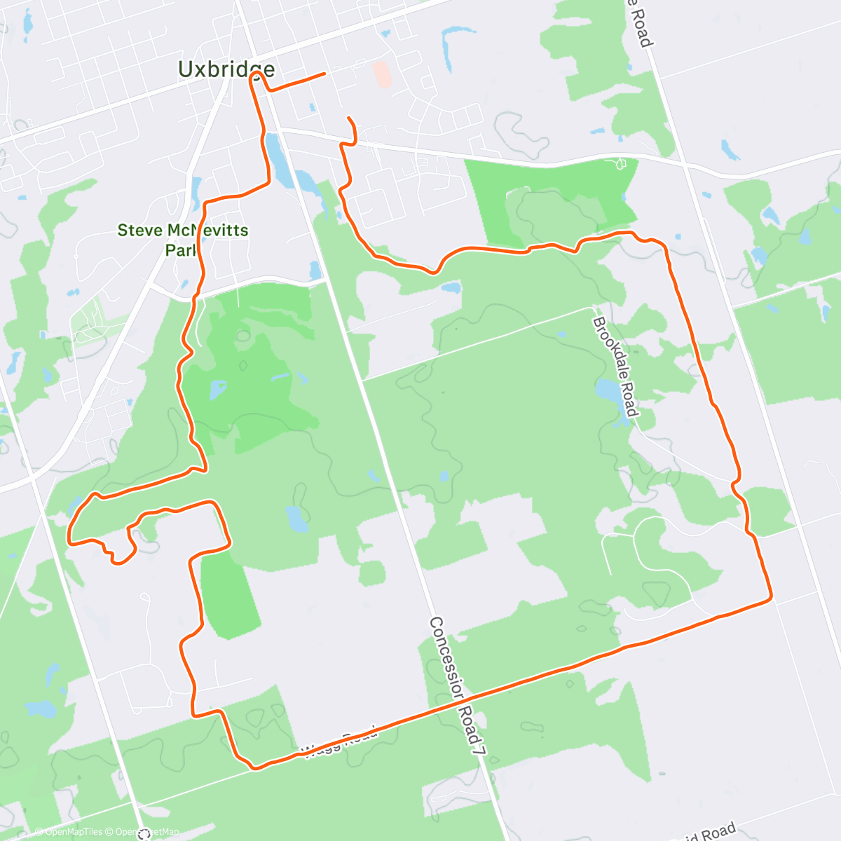 Map of the activity, Hip flexors don’t lie