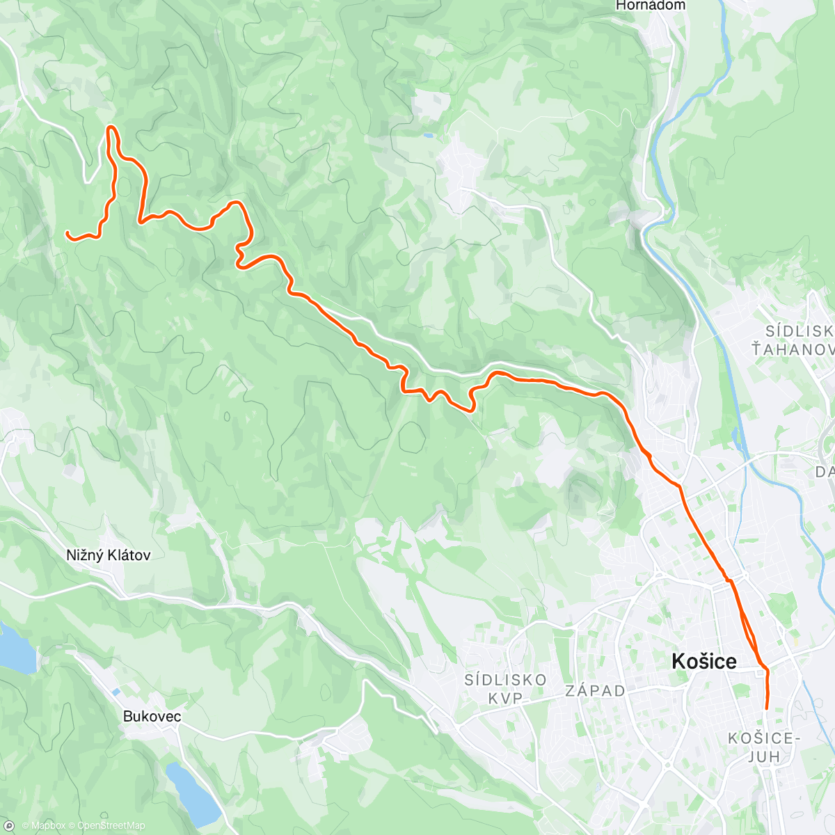Map of the activity, Gravelíkom ma Jahodnú - neurobil som fotku tak pomohla AI😁