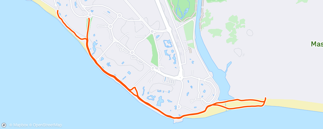 Mapa de la actividad (Camminata dell'ora di pranzo)