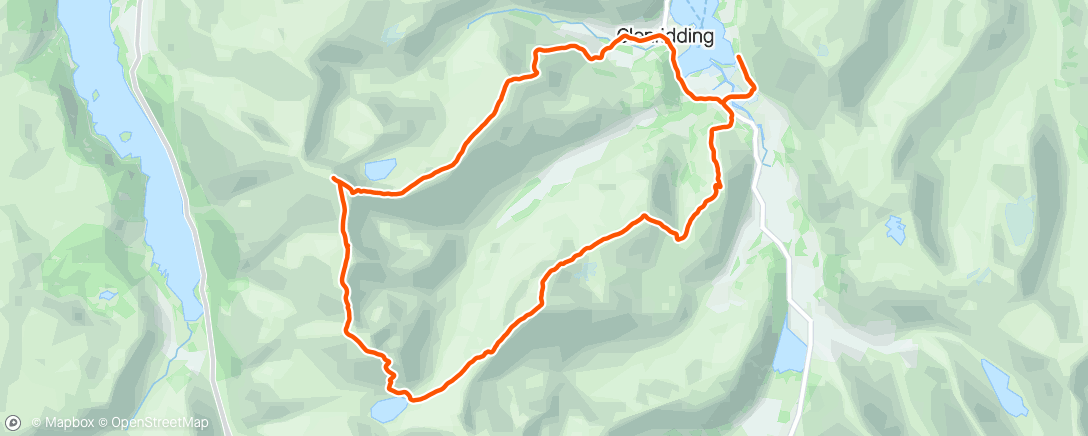 Map of the activity, The Greater Grisedale Horseshoe - 7 Wainwrights